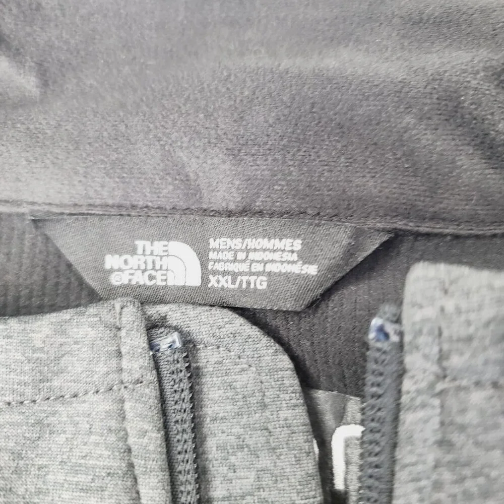 The North Face Men's Dark Gray Ridgewall Softshell Wind Wall Basic Vest Size XXL
